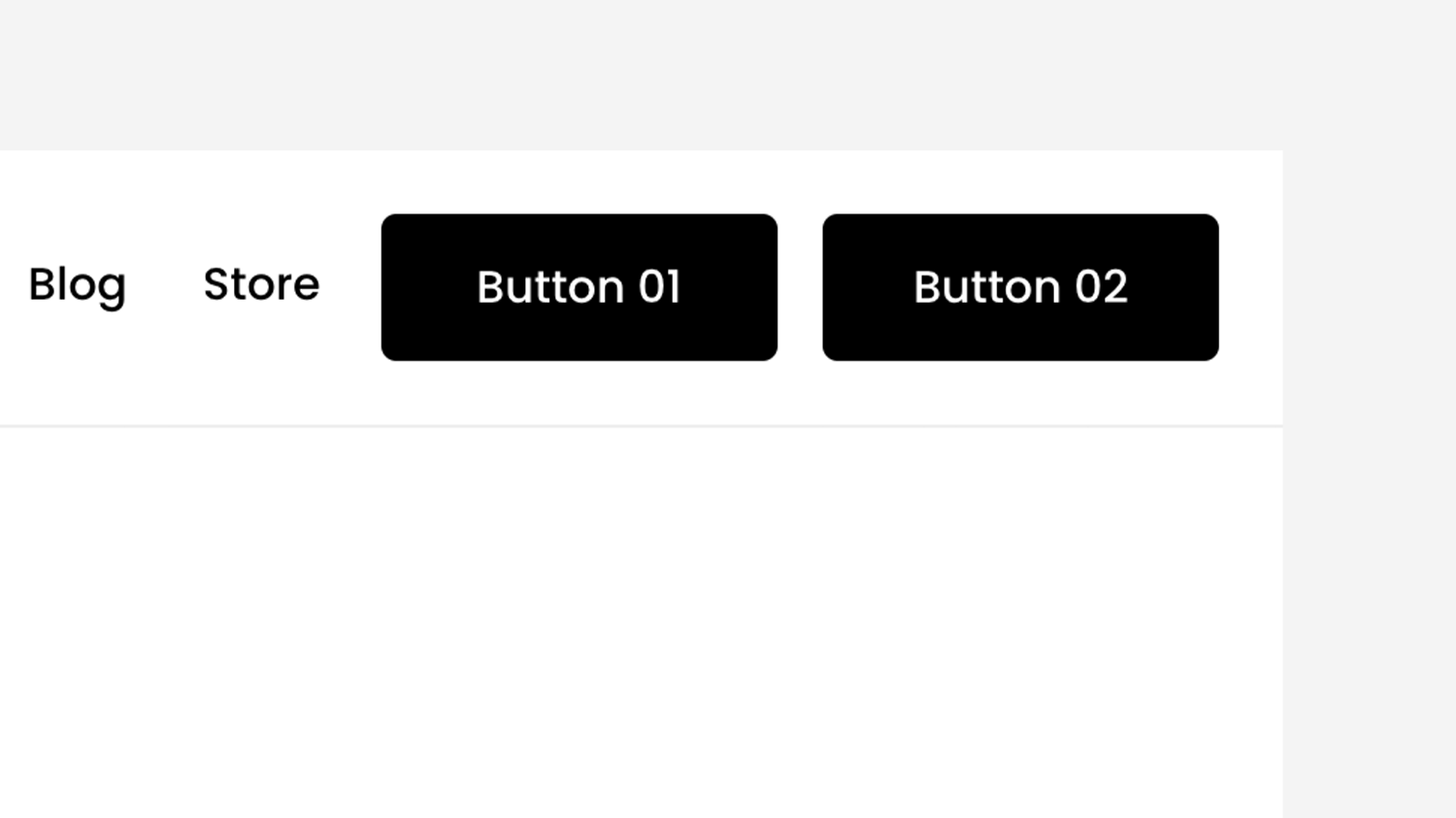 Yes! 2 Navigation Buttons - Site Header preview